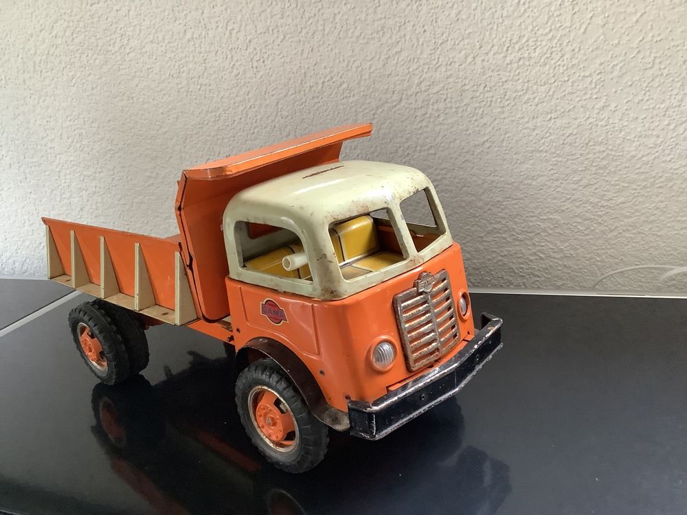 Camion En Tôle Stato RDA Made In GDR - Rare Collection Comme Neuf