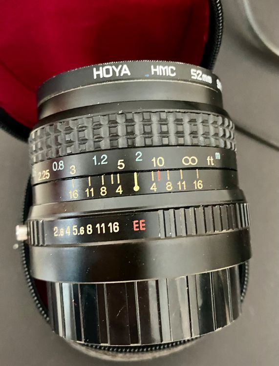 Konica Autoreflex A + 2 objectifs Amiral et Tokina 6