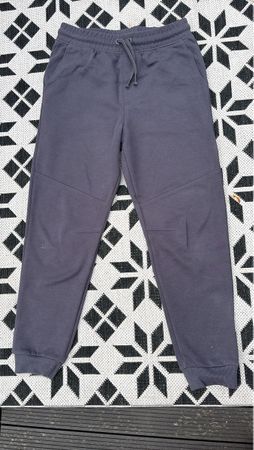 Pantalon de survêtement gris-bleu, taille 158