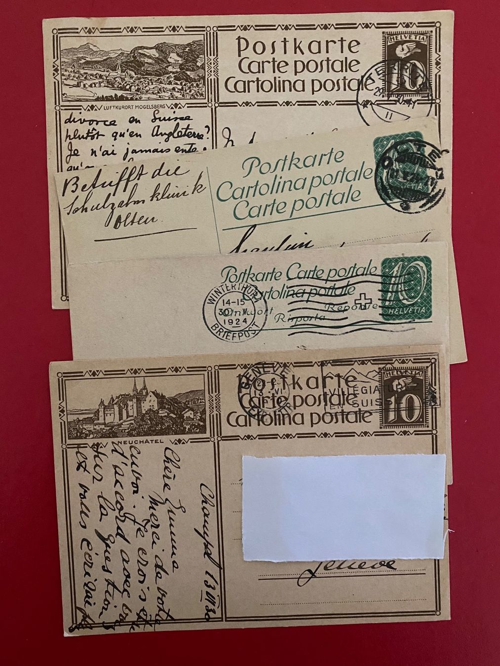 Cartoline postali: Cartes postales - Suisse – Usato da Petit-Lancy venduto da Solcarm