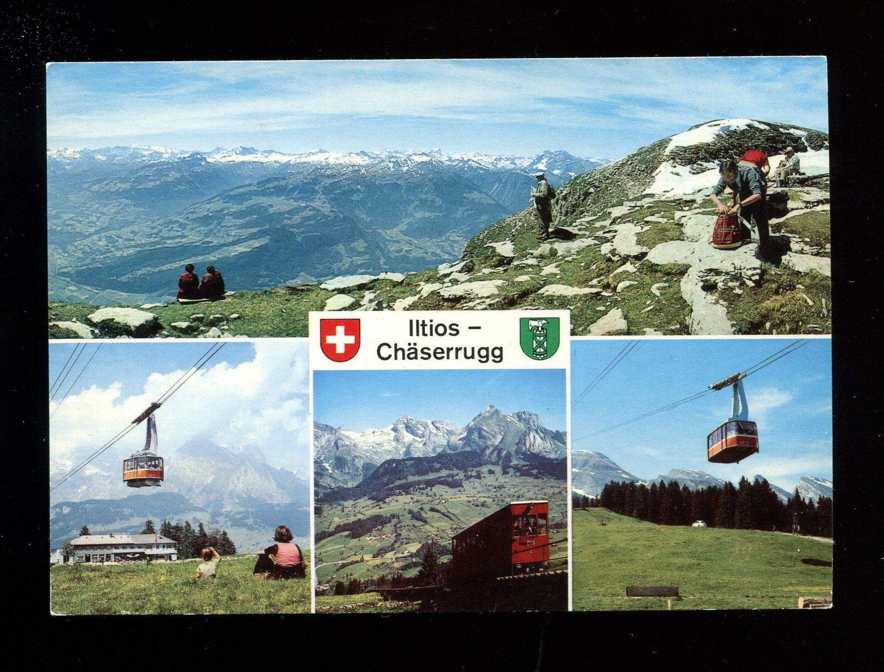 Cartoline postali: Iltios - Chäserrugg – Usato da Aarau venduto da Elmaar41