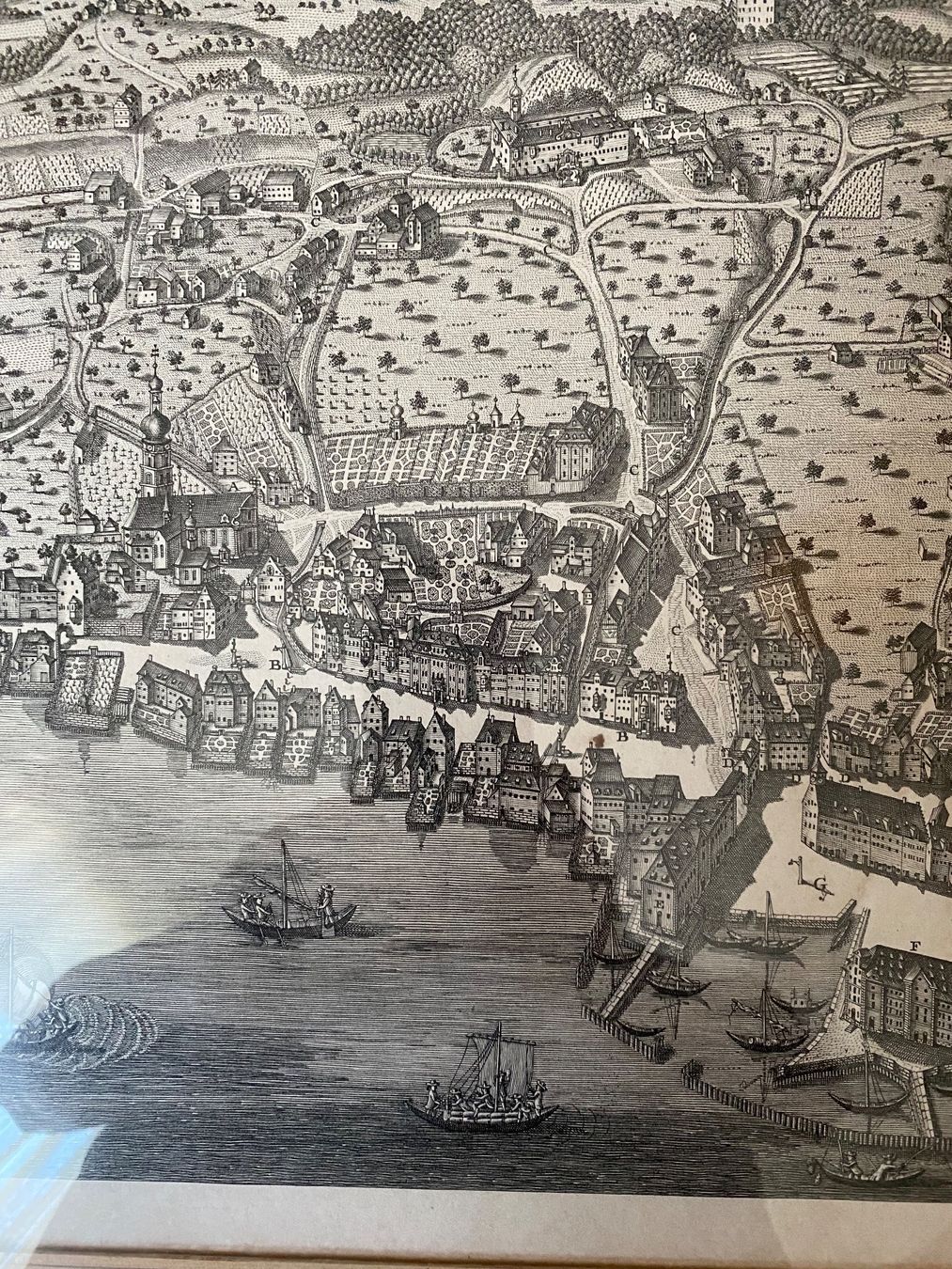 Incisioni: Original Stich Rorschach 1794 – Usato da Münchwilen TG venduto da Mercurius63 2