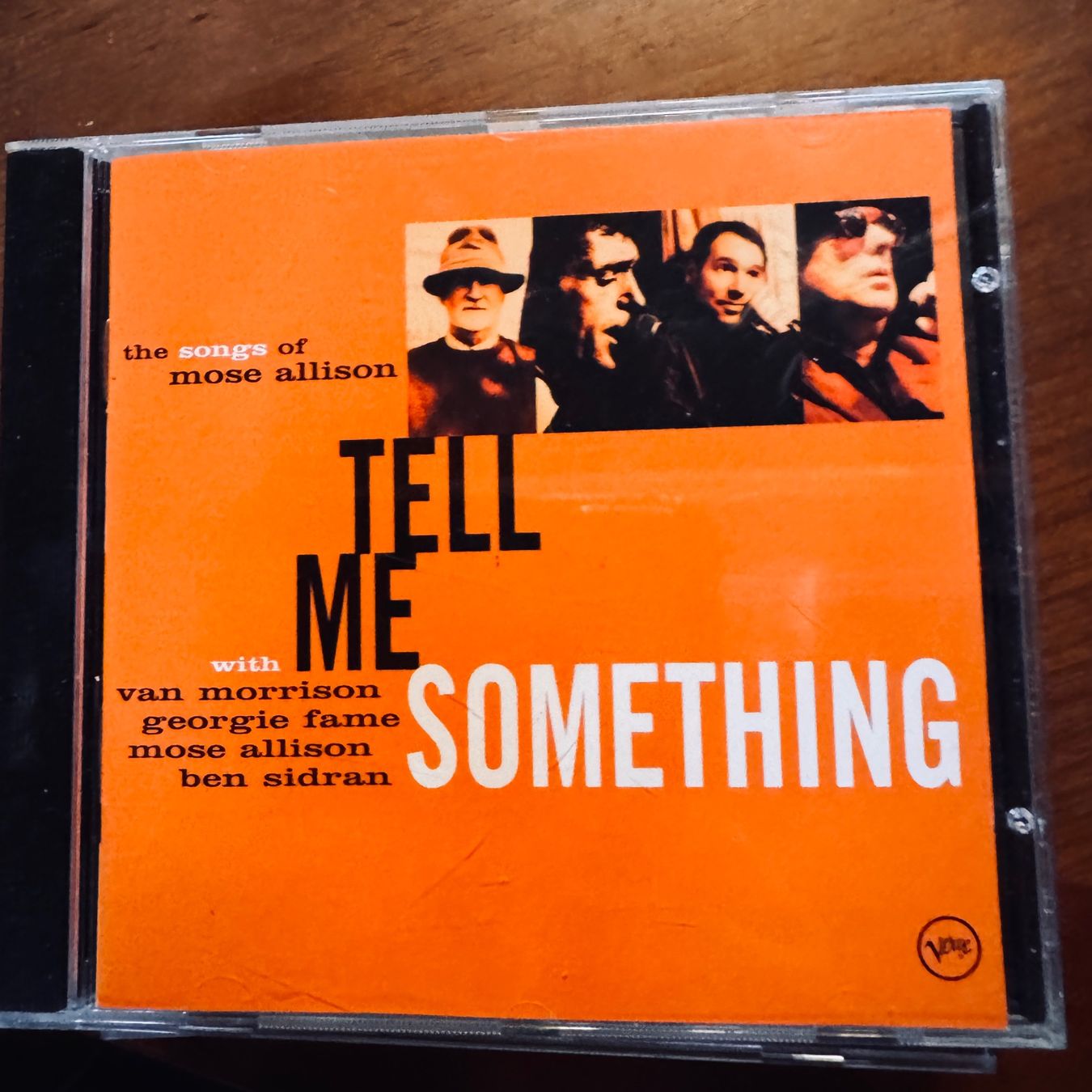 CD: CD Tell Me Something - Mose Allison Songs - Van Morrison – Usato da Merligen venduto da barratt