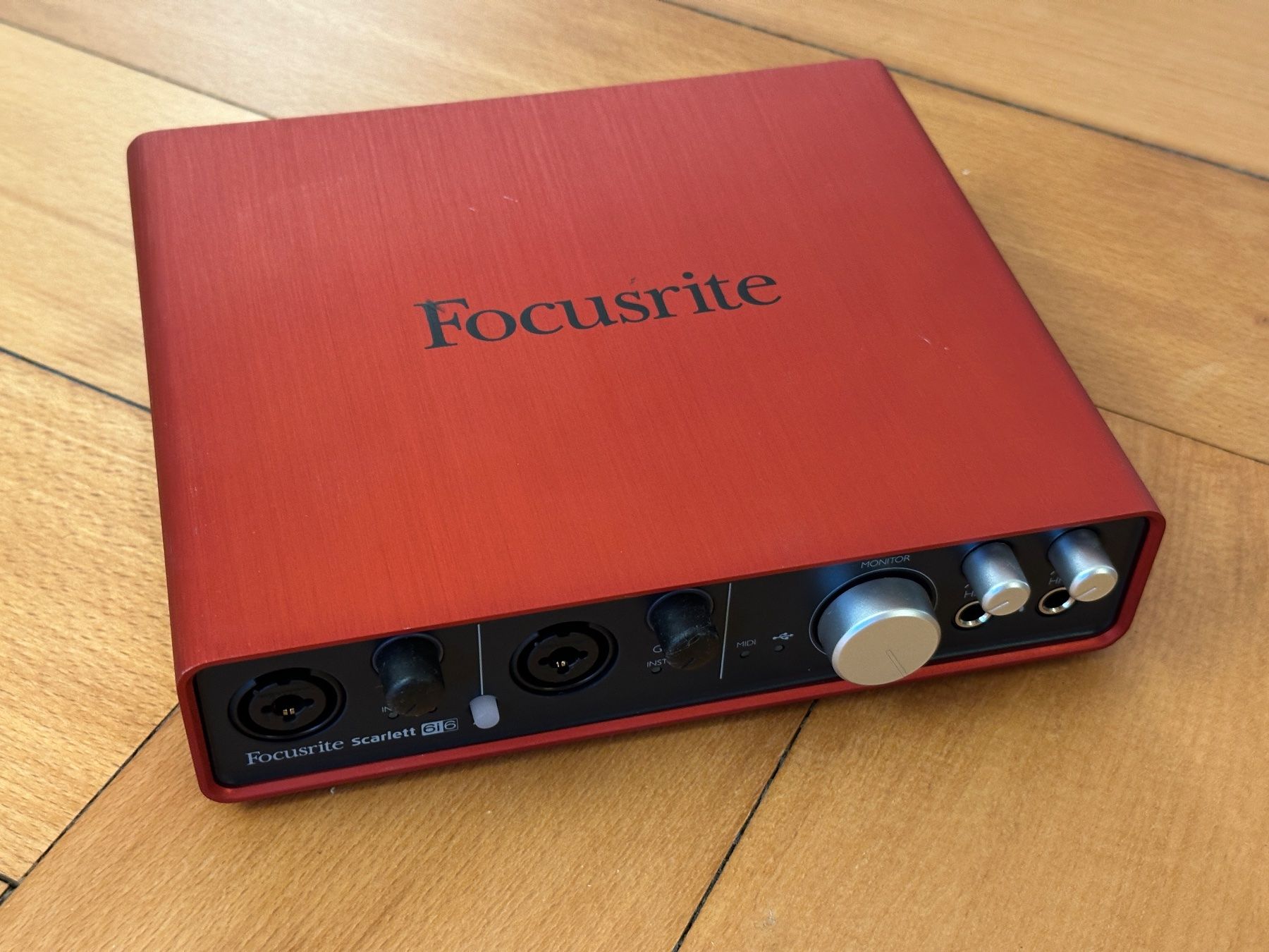 Equipement studio: Focusrite Scarlett 6i6 (2015) – D'occasion à Winterthur par martinprobst 1