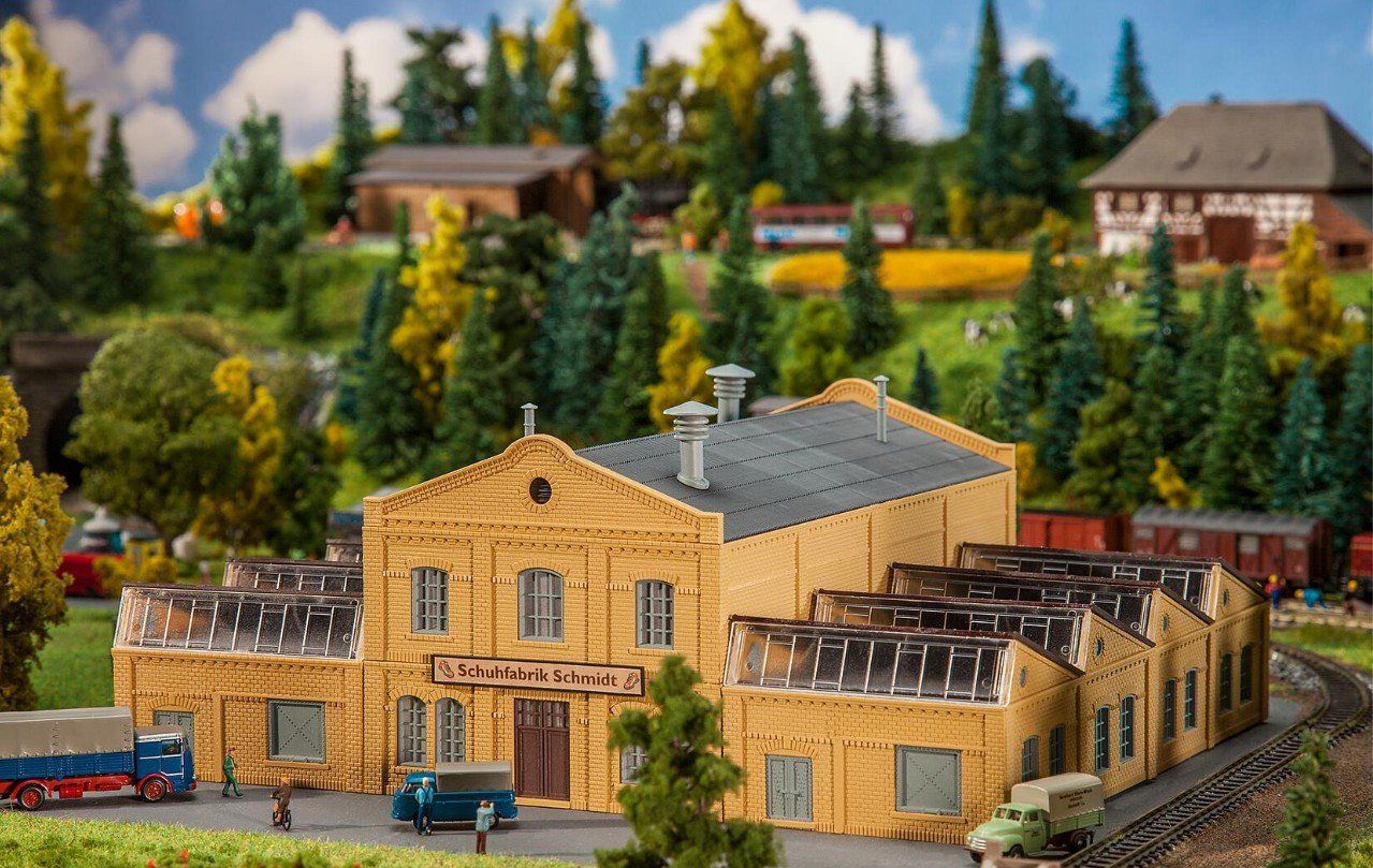 Faller Trains électriques: Faller 222220 N Schuhfabrik Schmidt – Neuf avec emballage d'origine à Neukirch a.d. Thur par Modellbauartikel 2