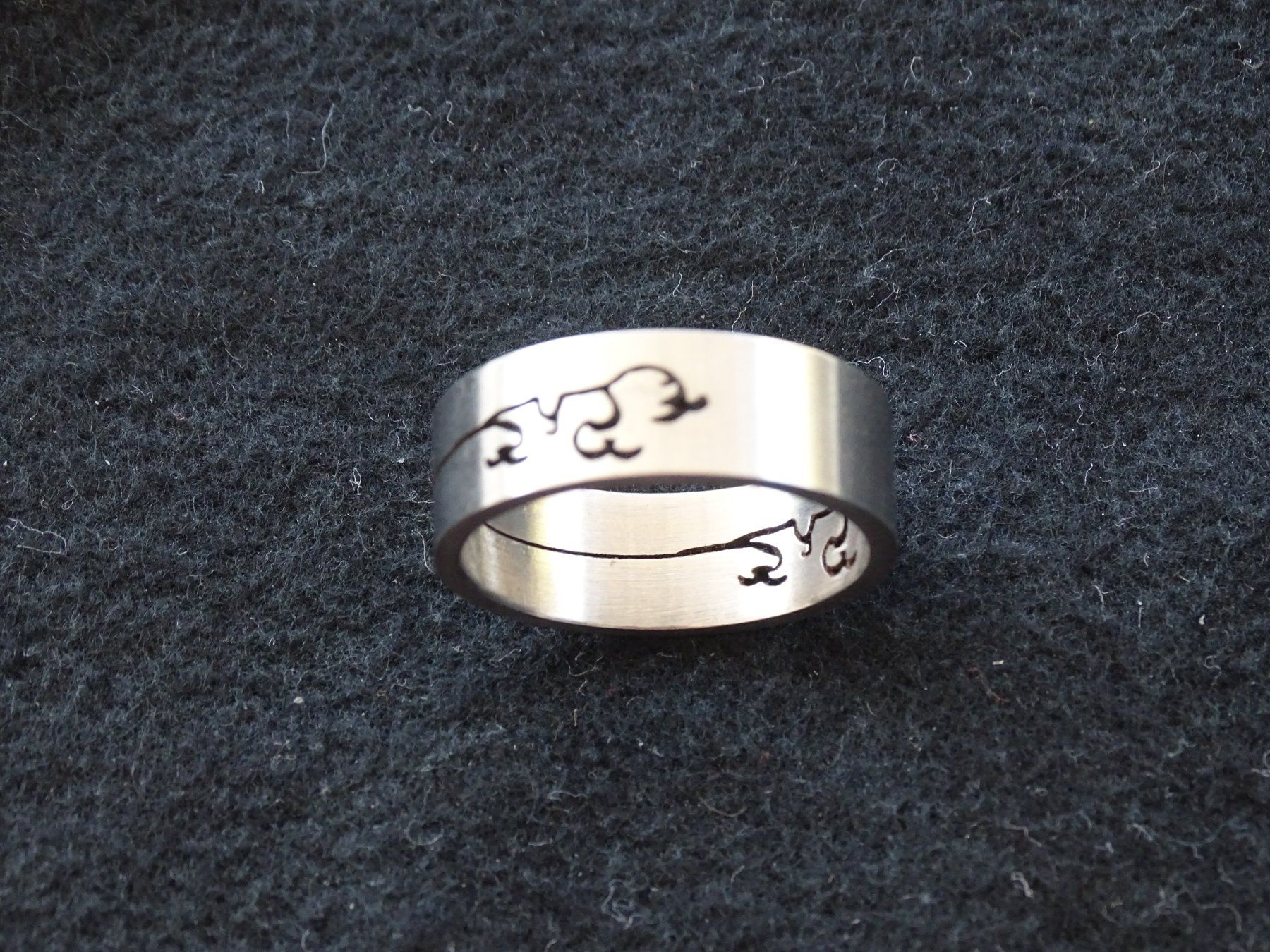 Anelli: Ring Edelstahl Einhorn – Nuovo (secondo la descrizione) da Obergerlafingen venduto da STOGS 2