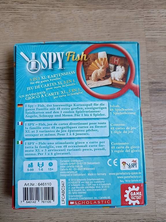Jeux: Spiel I Spy Fish – D'occasion à Schlattingen par coc_8yqt 2