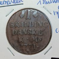 1 Skilling 1771 Dänemark