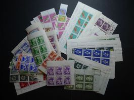 kleine Sammlung mit Bogenteilen ab Fr. 1.-