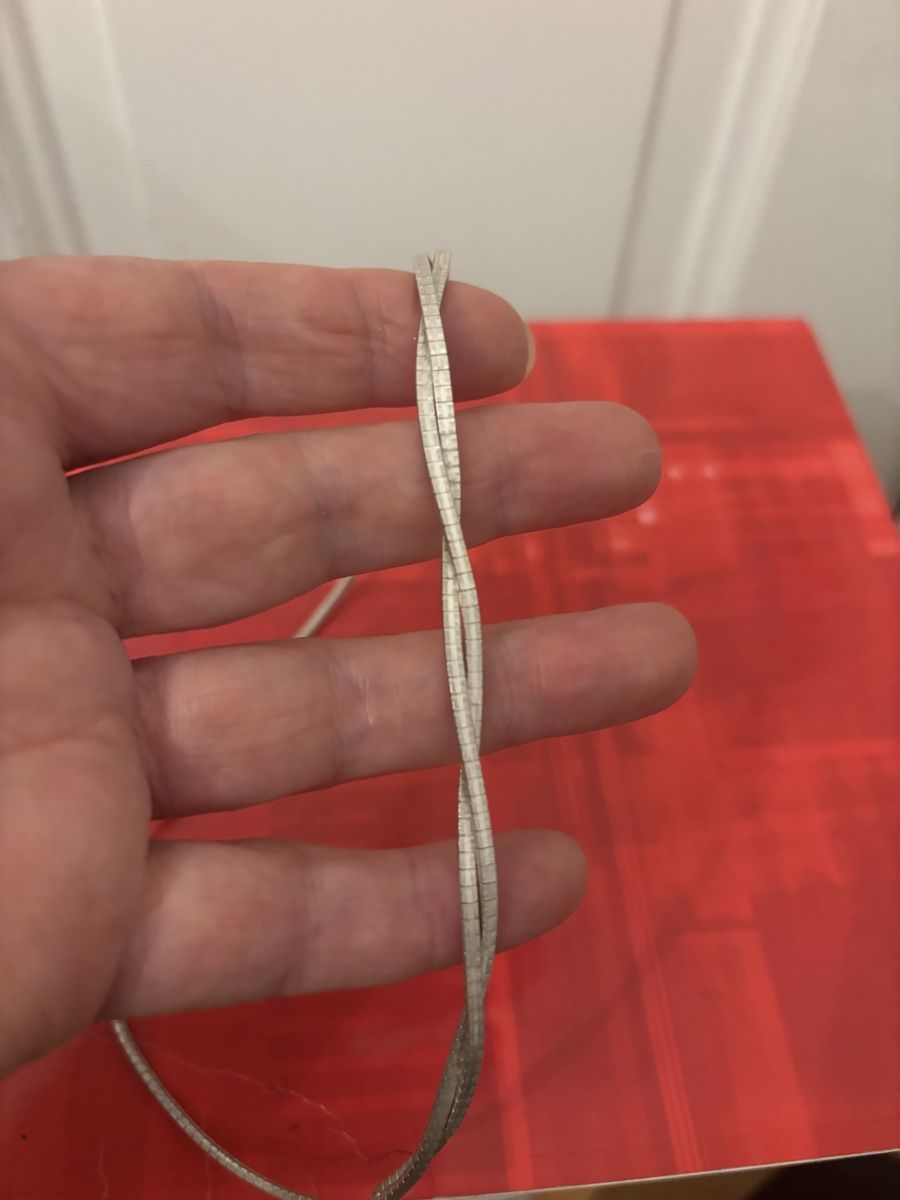 Catenine: Joli collier en argent 925 Italie – Usato da Genève venduto da ati_tj8f 4