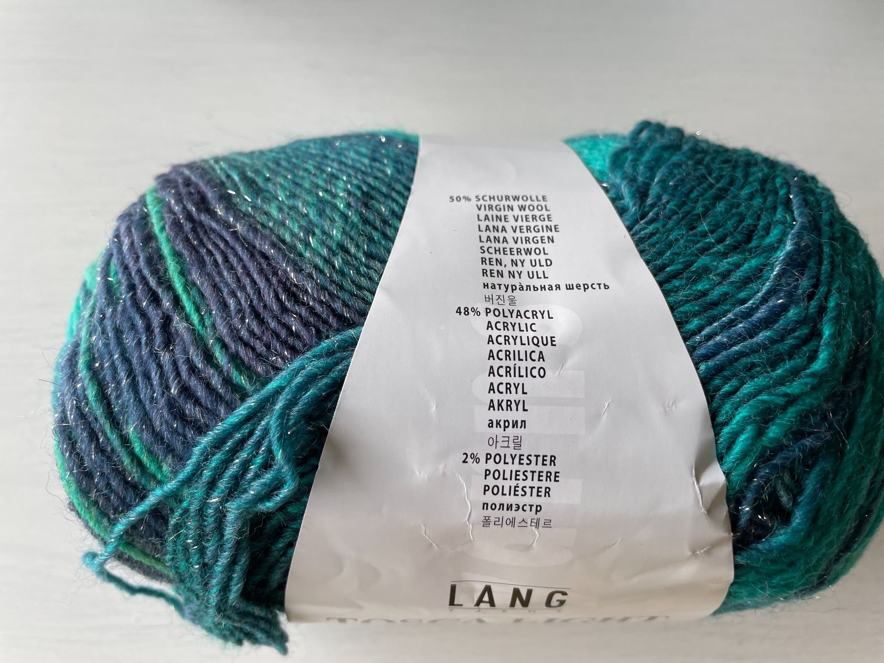 Lana: 1 Knäuel Tosca Light Luxe Lang Yarns – Nuovo e nell'imballaggio originale da Büsserach venduto da bor_s88m 2