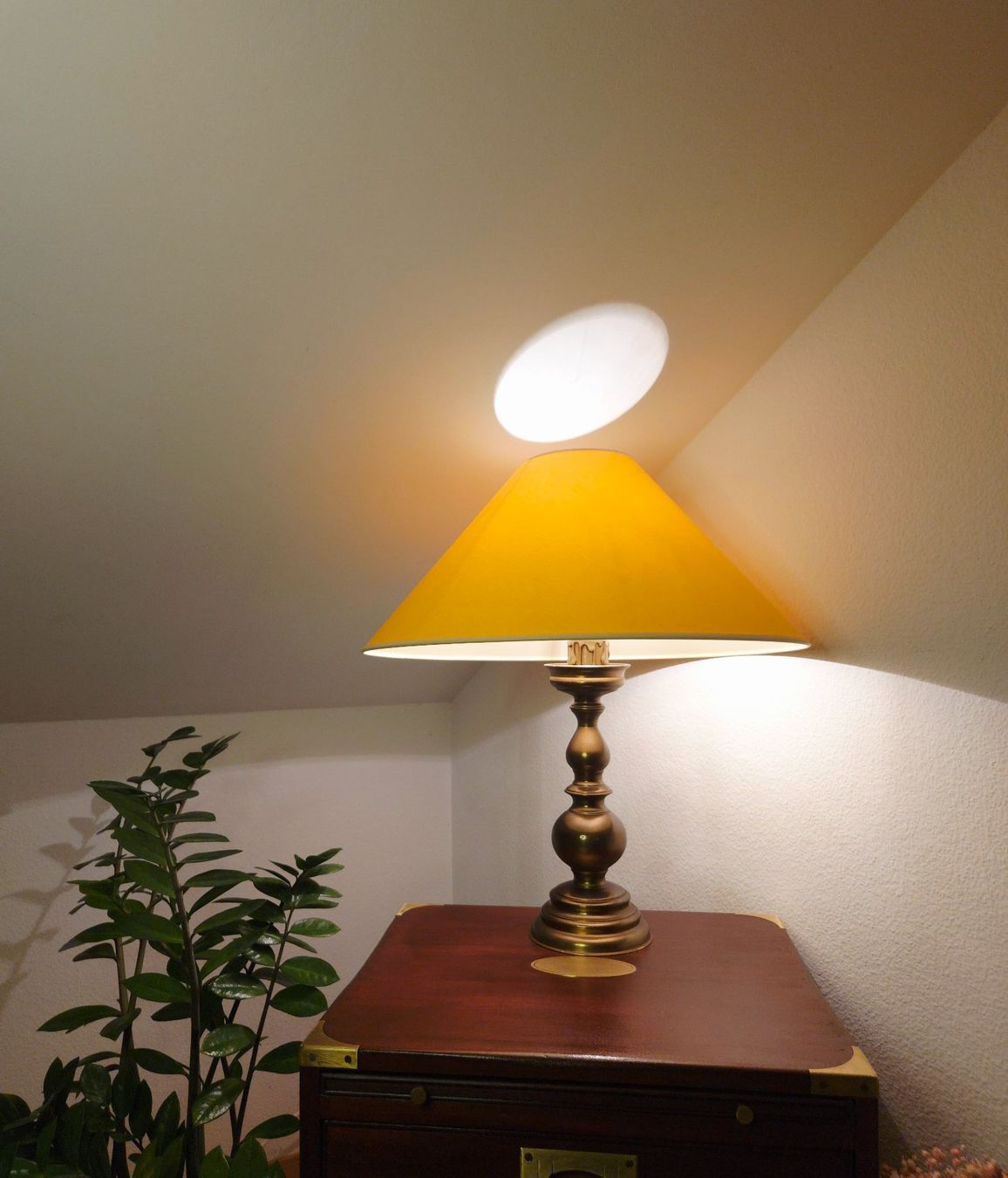 Lampade: Vintage bronze lamp – Usato da Zollikofen venduto da Mobelix_Vintage8 4