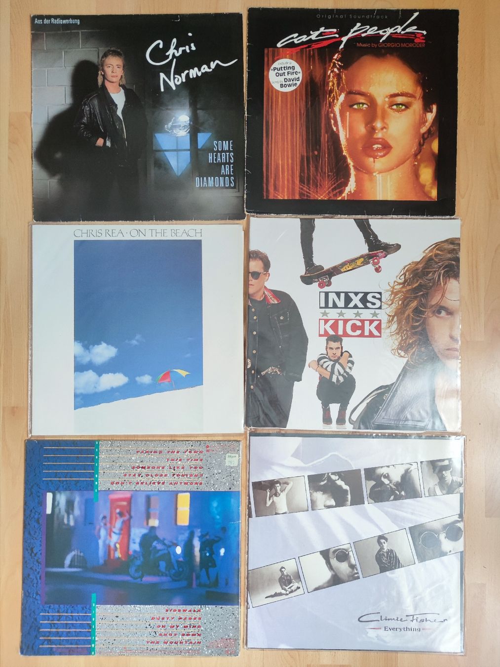 Schallplatten: 5 St.: Chris- Norman/Rea.. OHNE INXS – Gebraucht aus Meggen von Malecifent 1
