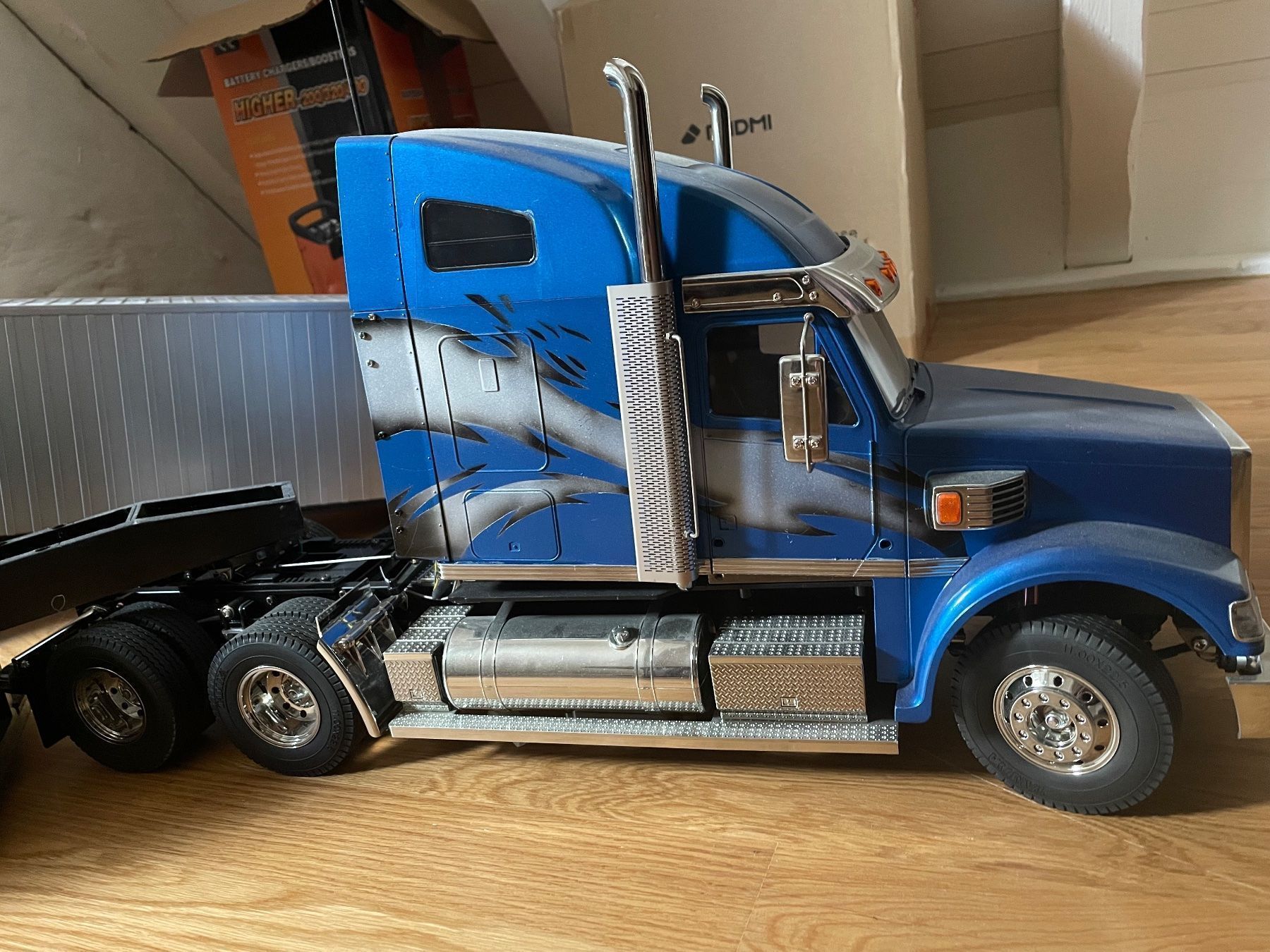 Tamiya Modellini d'auto: Schöne RC Truck Kombination – Usato da Buchs ZH venduto da Pitschpitsch 2