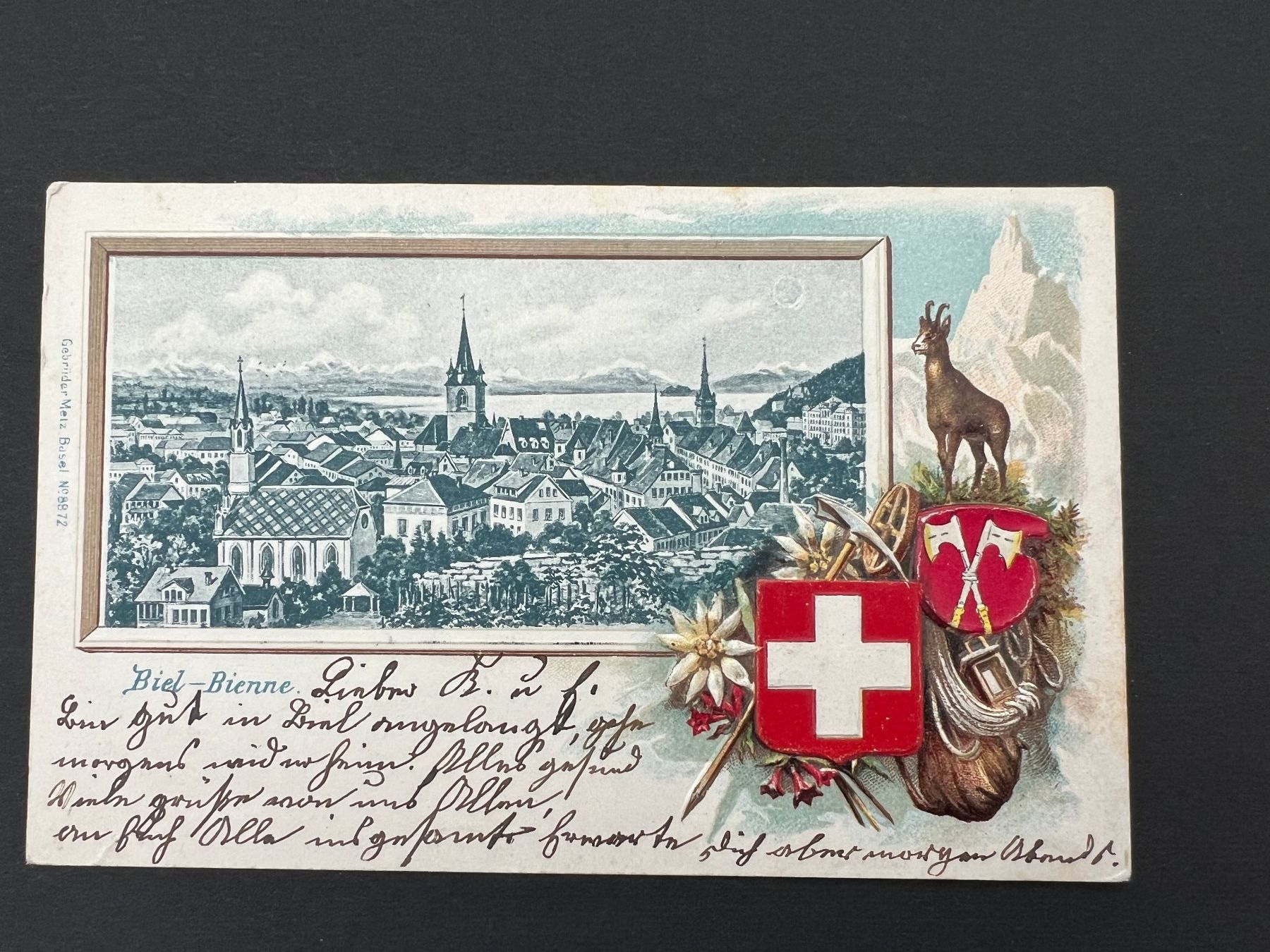 Cartes postales: AK Biel itho 1906  (P1) – D'occasion à Hinwil par Sidi4
