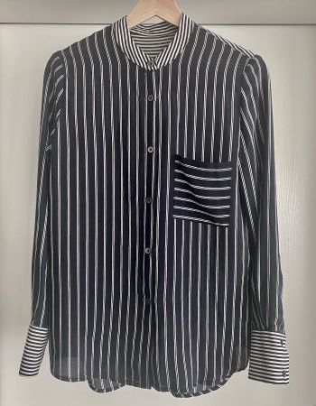 Damen Bluse 100% Seide