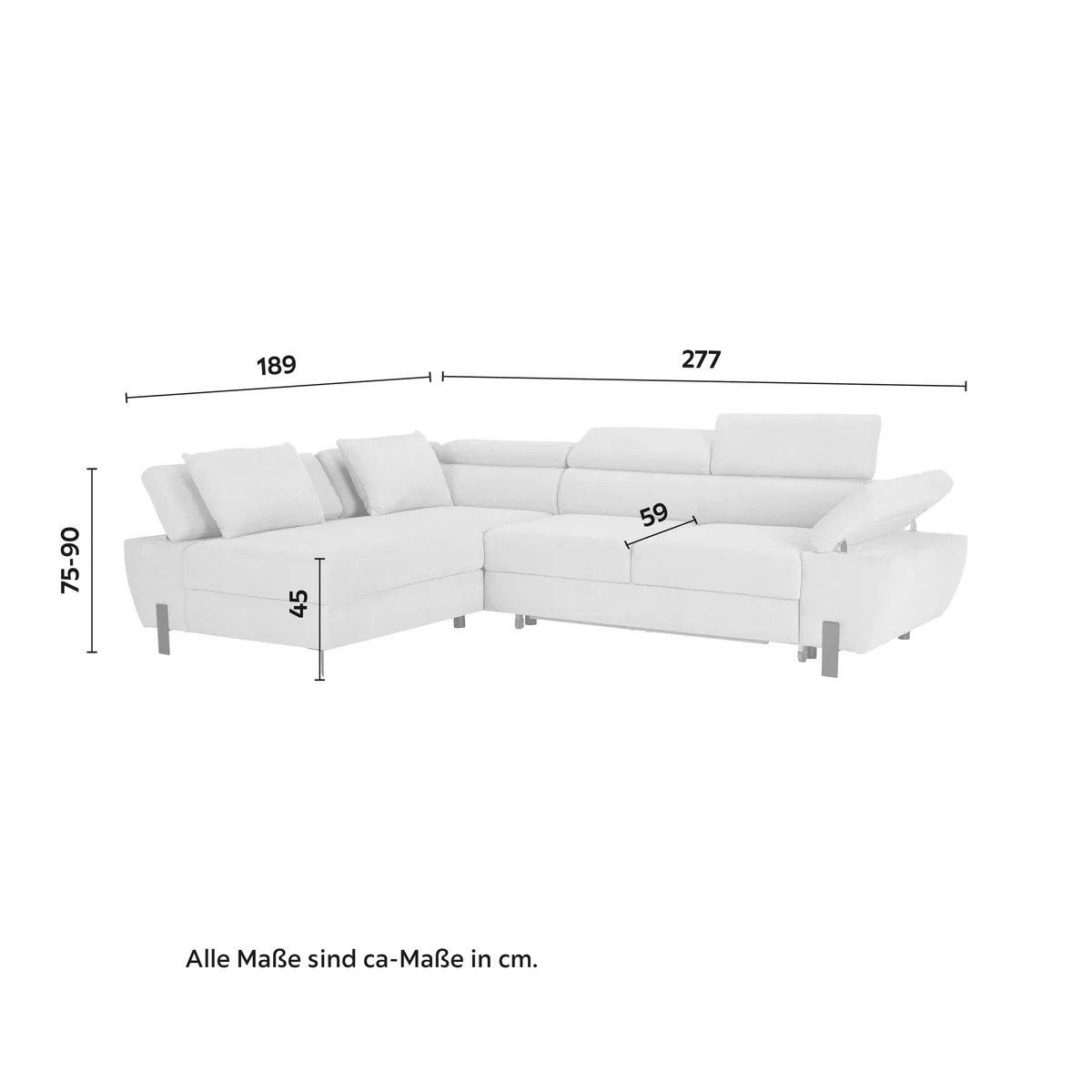 Divani: Sofa mit Bett Mömax – Usato da Liebefeld venduto da mandioca