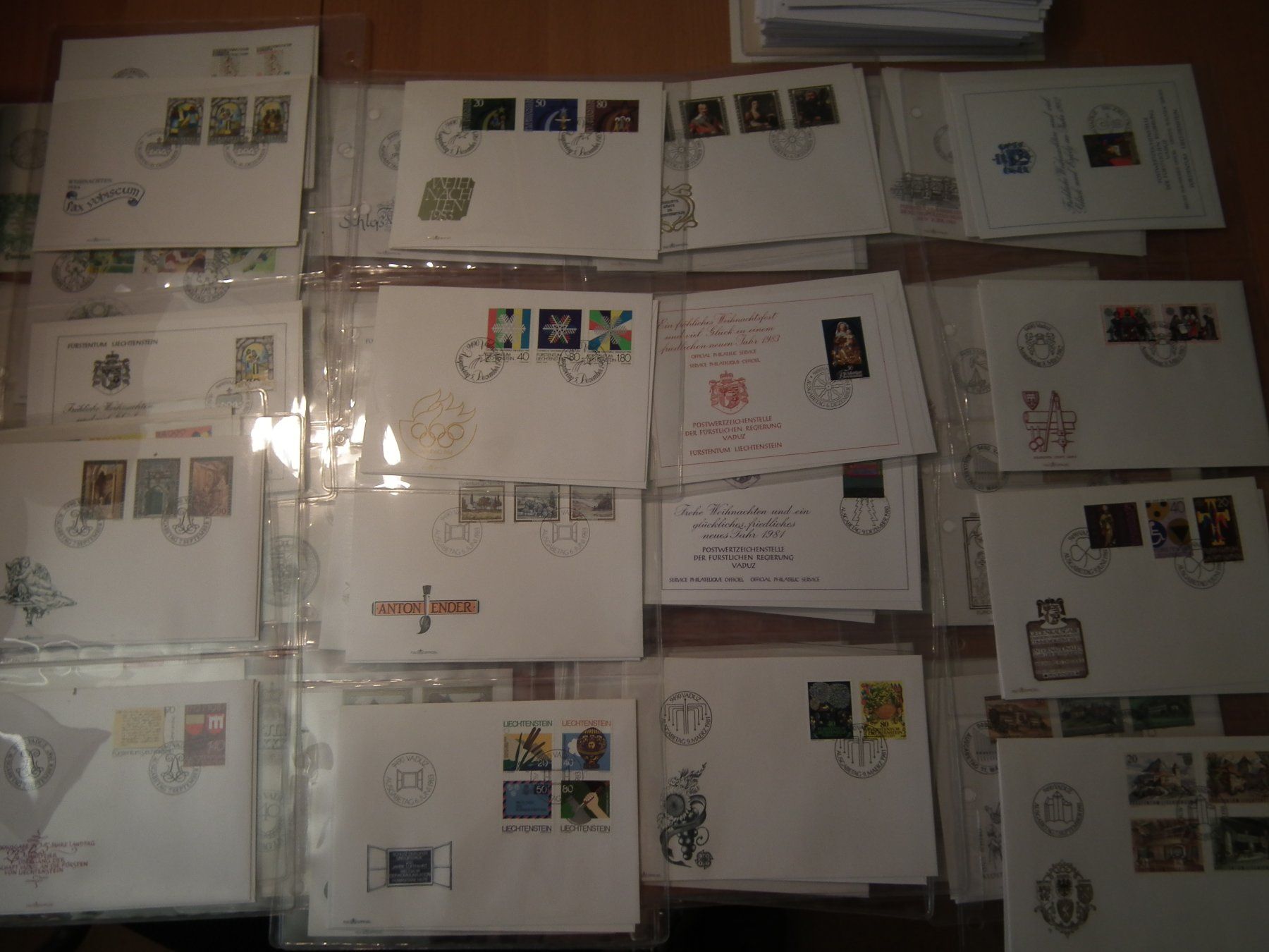Alle Briefmarken: Liechtenstein, Diverse schöne FDC's  Diverse – Gebraucht aus Kriens von WULLU99 5