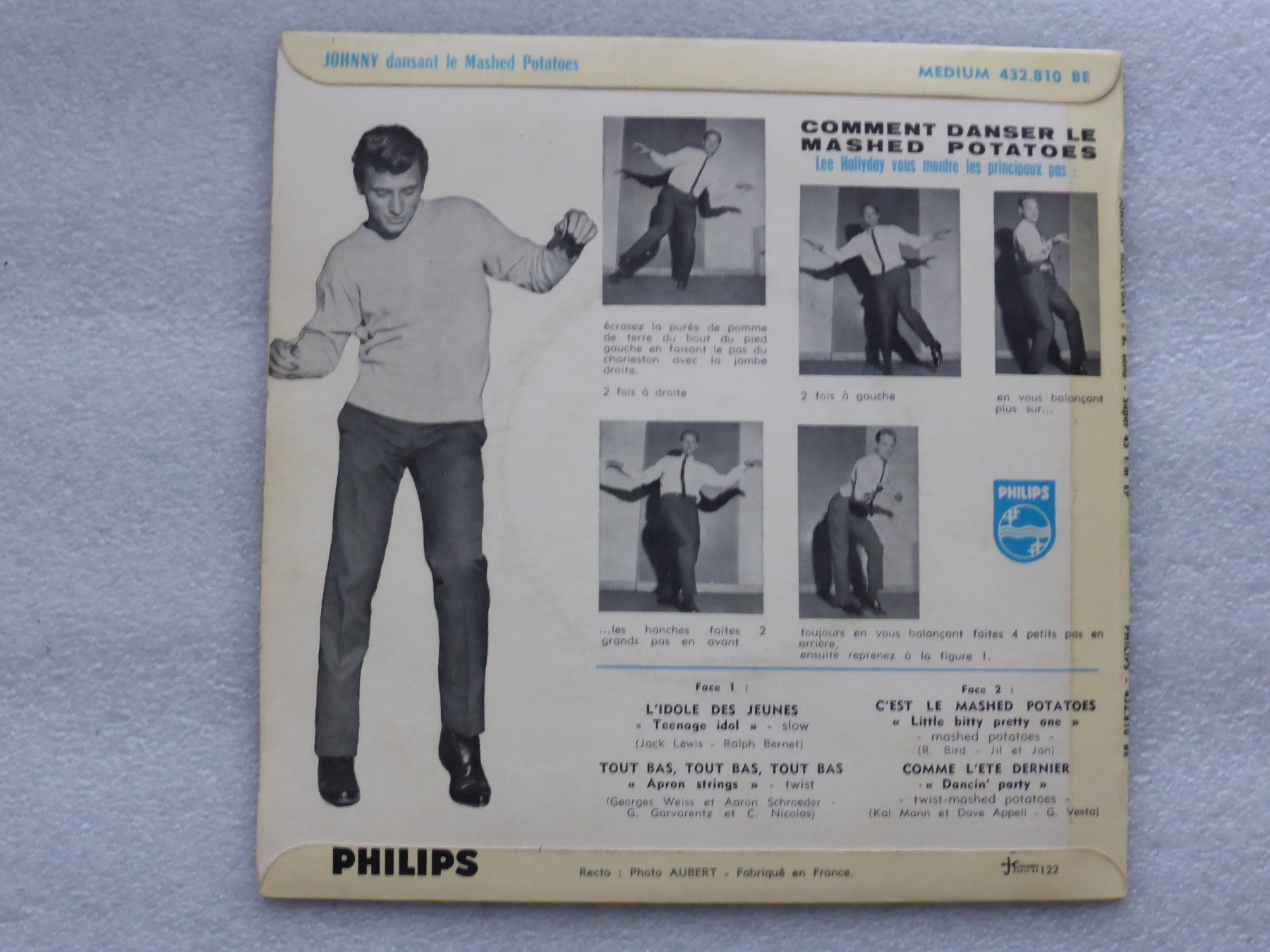 Dischi in vinile: Vinyl Single   EP  JOHNNY HALLYDAY – Usato da Küssnacht am Rigi venduto da Mondkinder 3