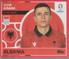 EURO 2024 Topps sticker ALBANIA ALB 16 ASANI