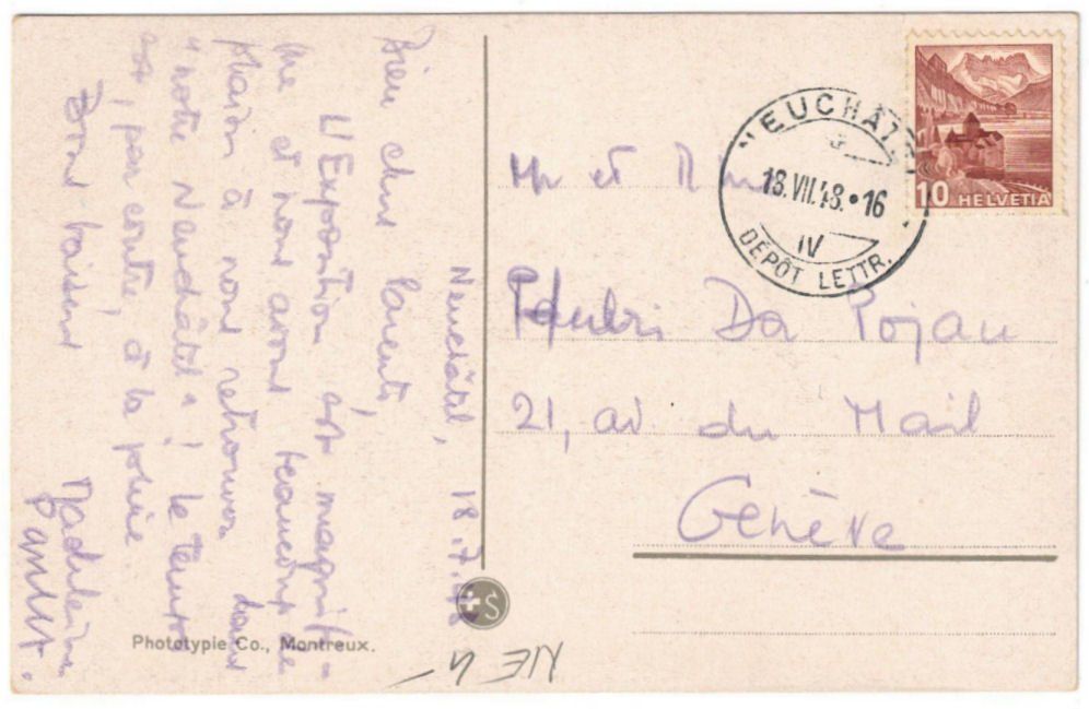 Cartoline postali: Chaumont - Standseilbahn – Usato da Binningen venduto da Mountainrider 1