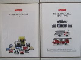 Wiking, Automodell Prospekte 1996