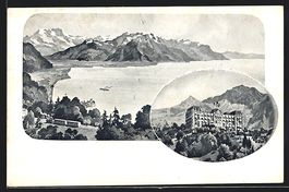 Caux-s-Montreux-Territet, Grand Hotel, P