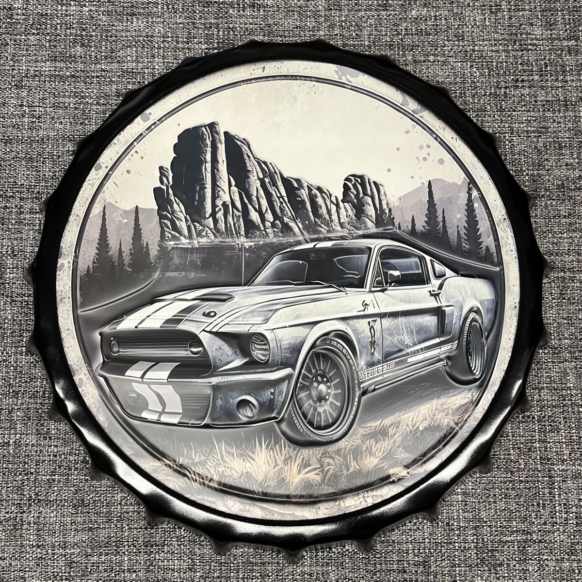 Schilder: Auto Metal Art Schild – Neu (gemäss Beschreibung) aus Schwyz von rs-trend