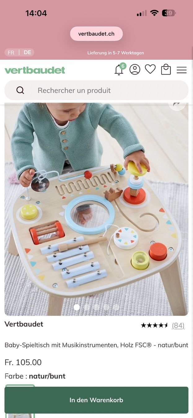 Giocattoli: Spieltisch mit Musikinstrumenten – Usato da Bülach venduto da meltiish 5