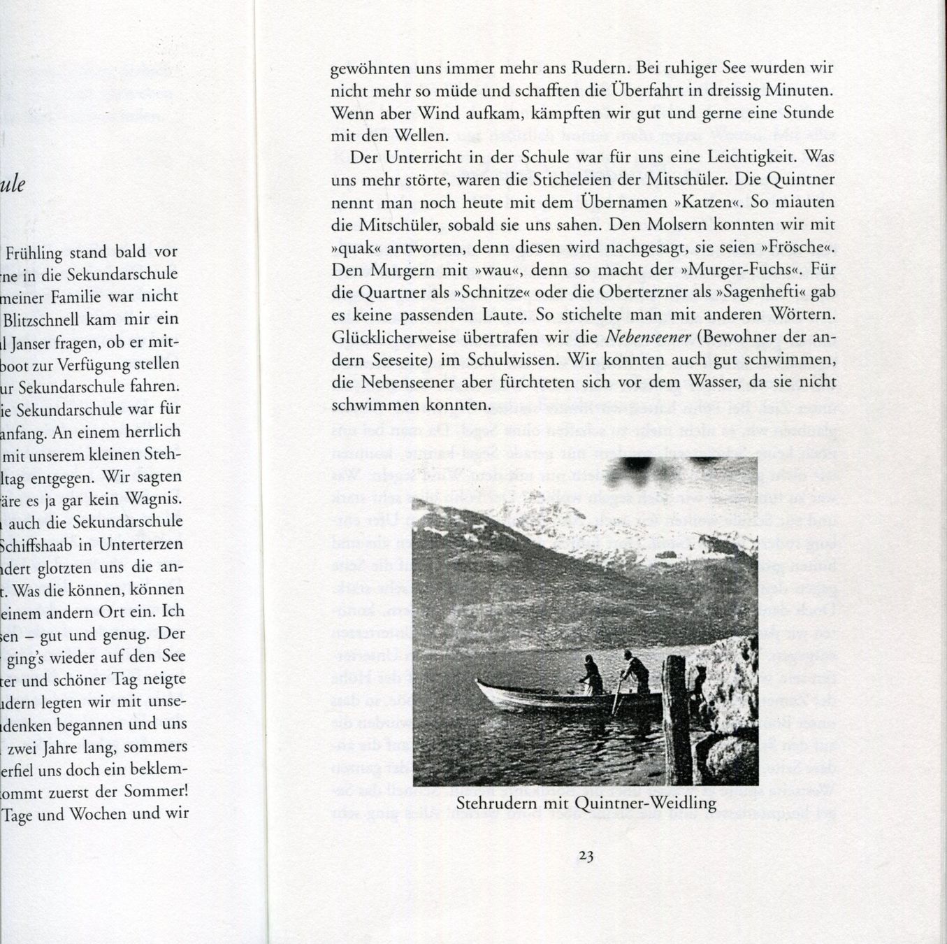 Libri: Quinten, Walensee, Kurzgeschichten. – Usato da Aarau venduto da Elmaar41 5