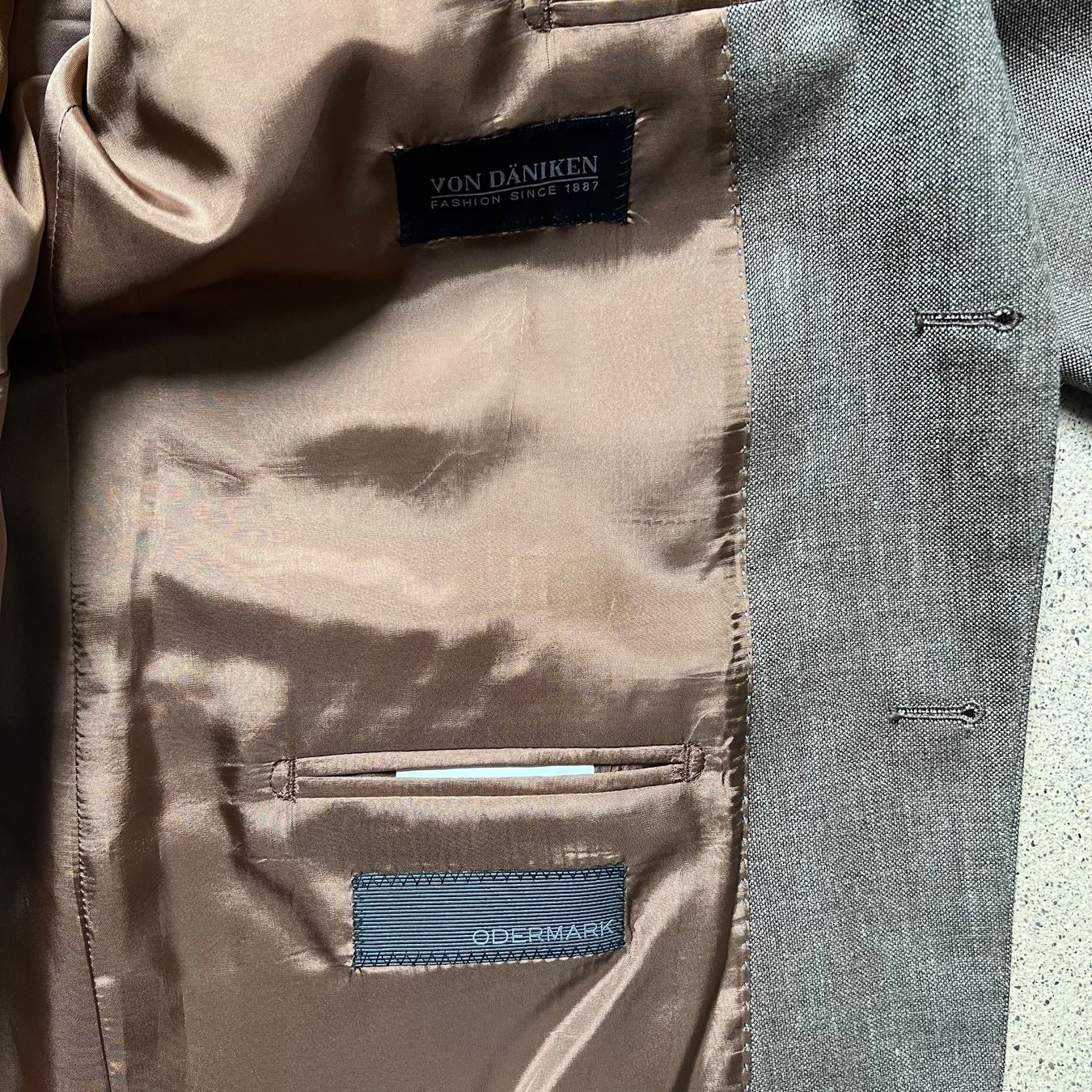 Jacken: ODERMARK VON DÄNIKEN - Vitale Barberis Canonico Sakko – Neu (gemäss Beschreibung) aus Zürich von ClosetQueen 8