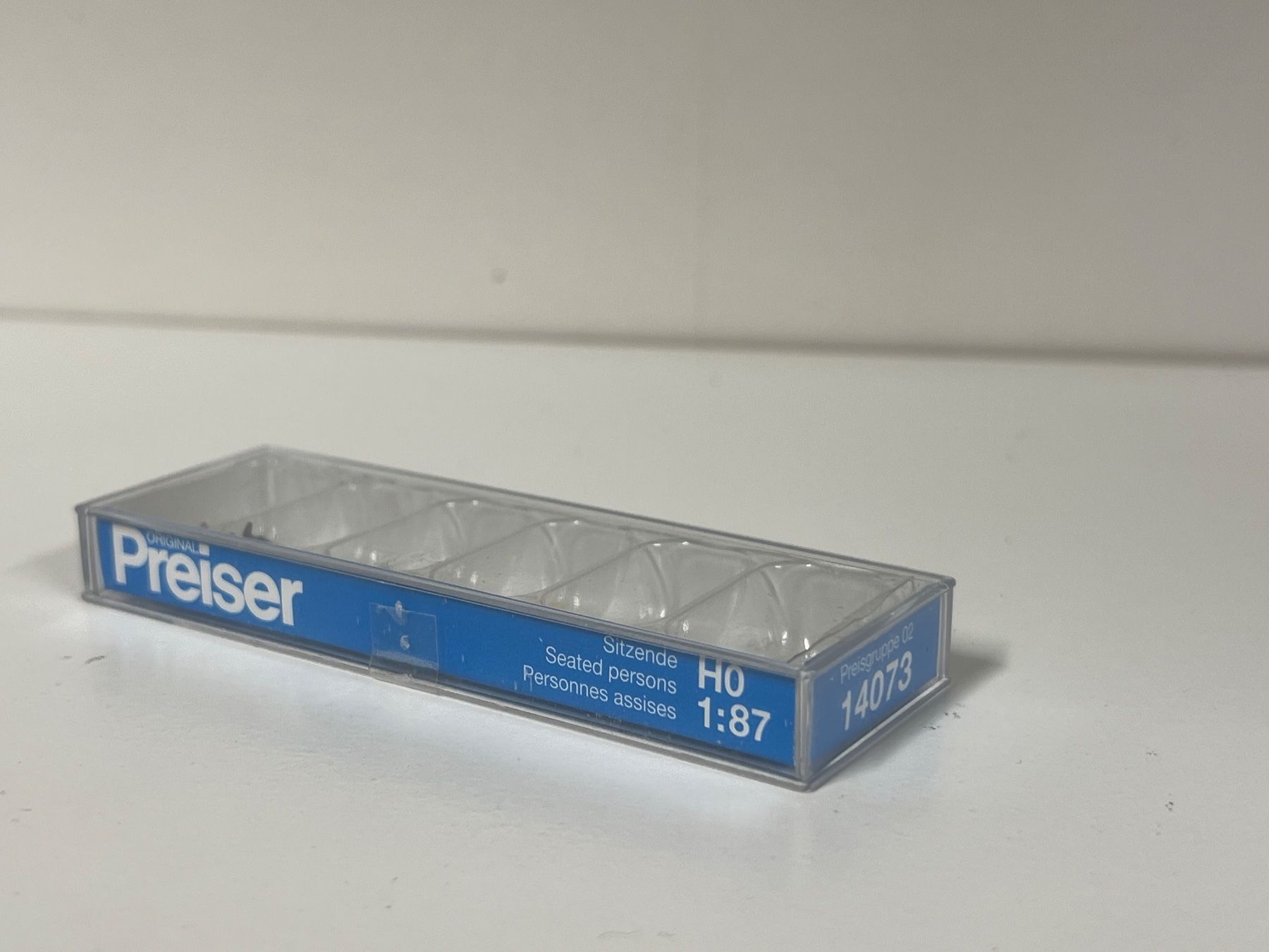 Preiser Modellini di ferrovie: Preiser Preisergruppe 02  14073 Sitzende H0 – Nuovo e nell'imballaggio originale da Neuenhof venduto da ludovicco 1