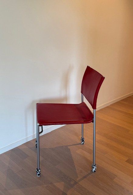Sedie: 6 Hutter Designer Ledersessel Stühle – Usato da Niederweningen venduto da JEM2015 3