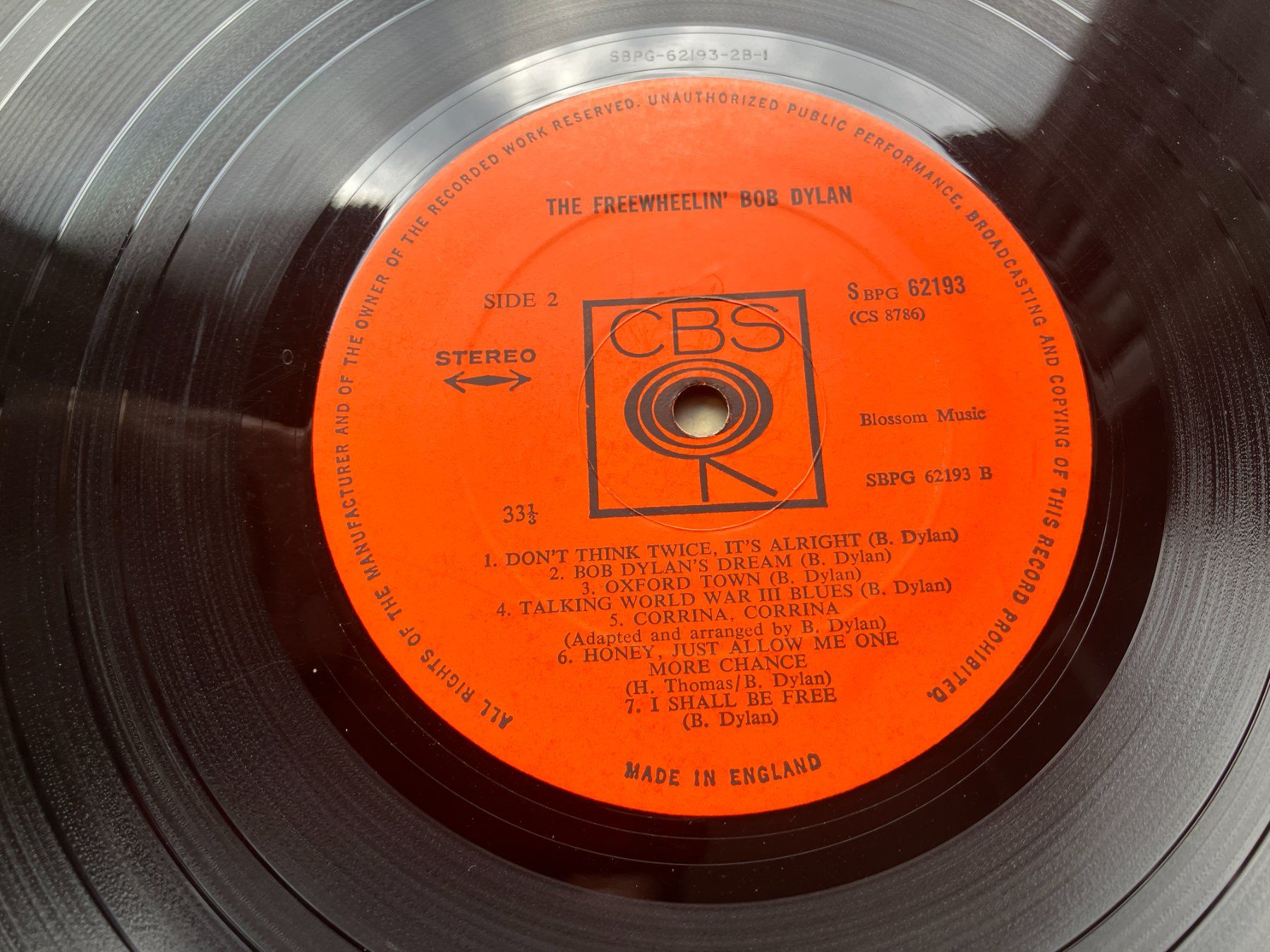 Dischi in vinile: Bob Dylan – Usato da Aarwangen venduto da Jukebox3 7