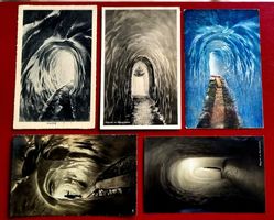 Eisgrotte  - Eishöhle - 5 AK