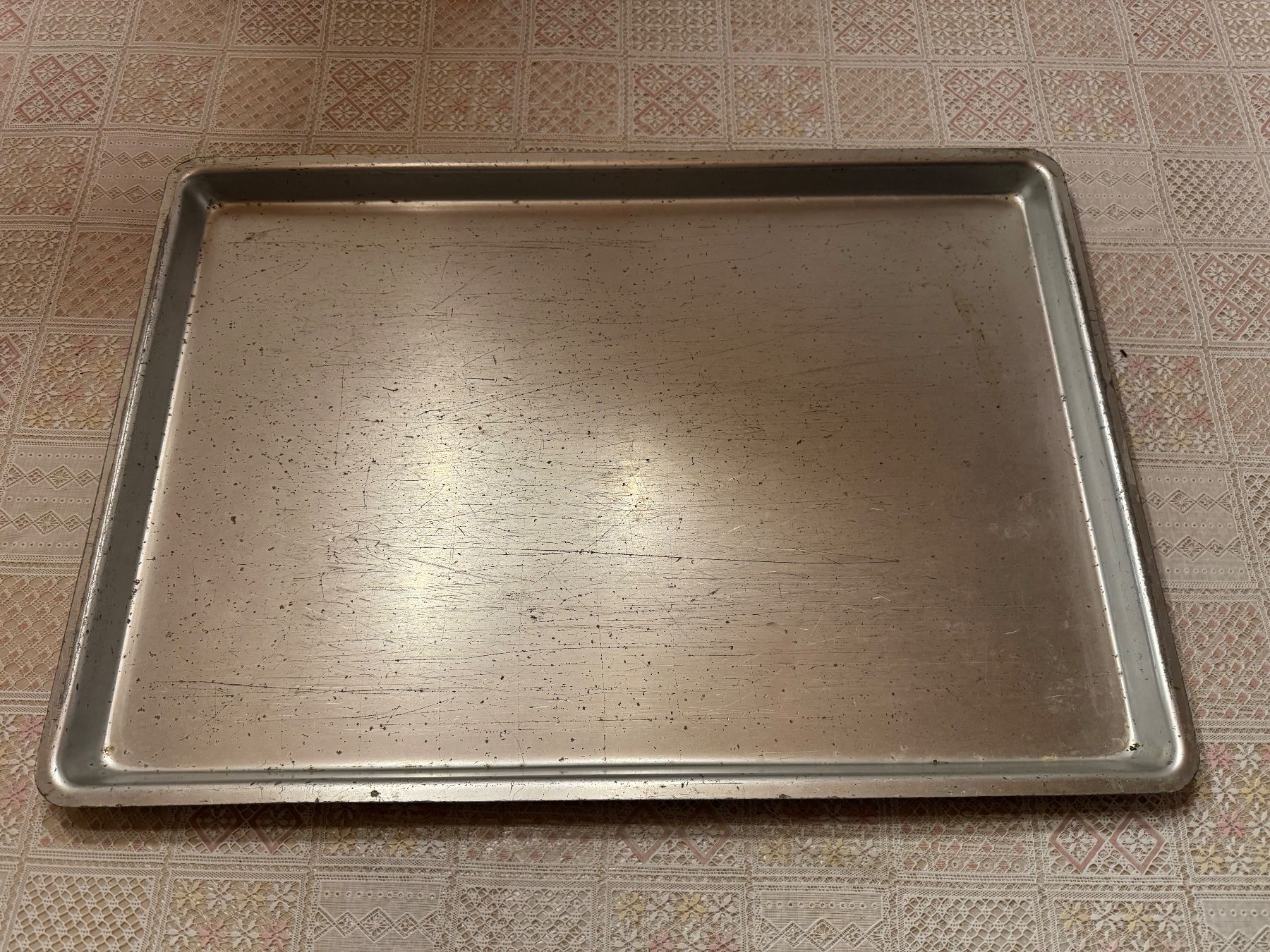 Teglie da forno: Grosses Alu-Backblech 45 mal 65 cm – Usato da Winterthur venduto da sportdisco2 6