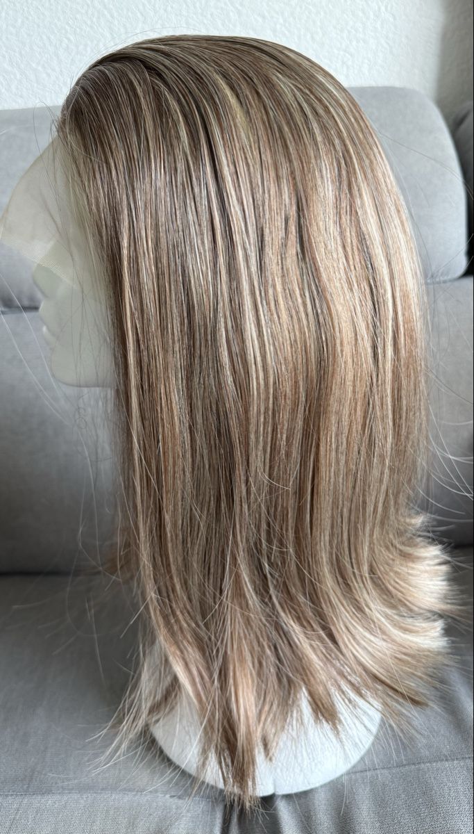 Perücken: Perücke Braun mit blonden Highlights – Neu (gemäss Beschreibung) aus Biberist von KJOVPS 3