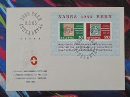 CL28 Enveloppe + Timbre Suisse 1965