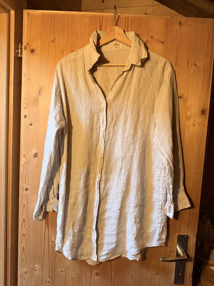 Blusen: Leinenhemd von Calzedonia – Gebraucht aus Donat von troja007