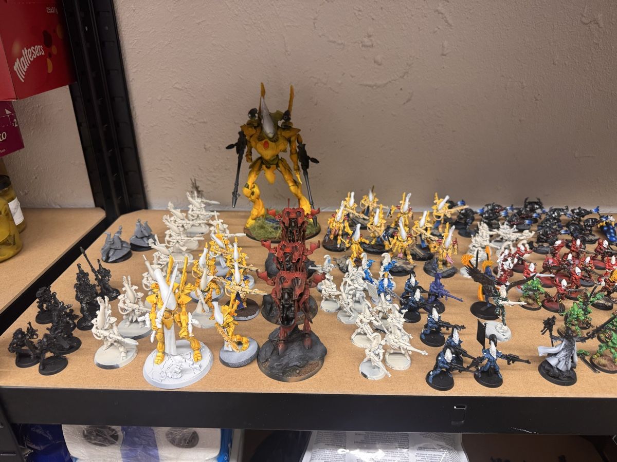 Kit di modellismo & Modellini statici: Warhammer 40k Eldar Armee – Usato da Thierachern venduto da Genji4