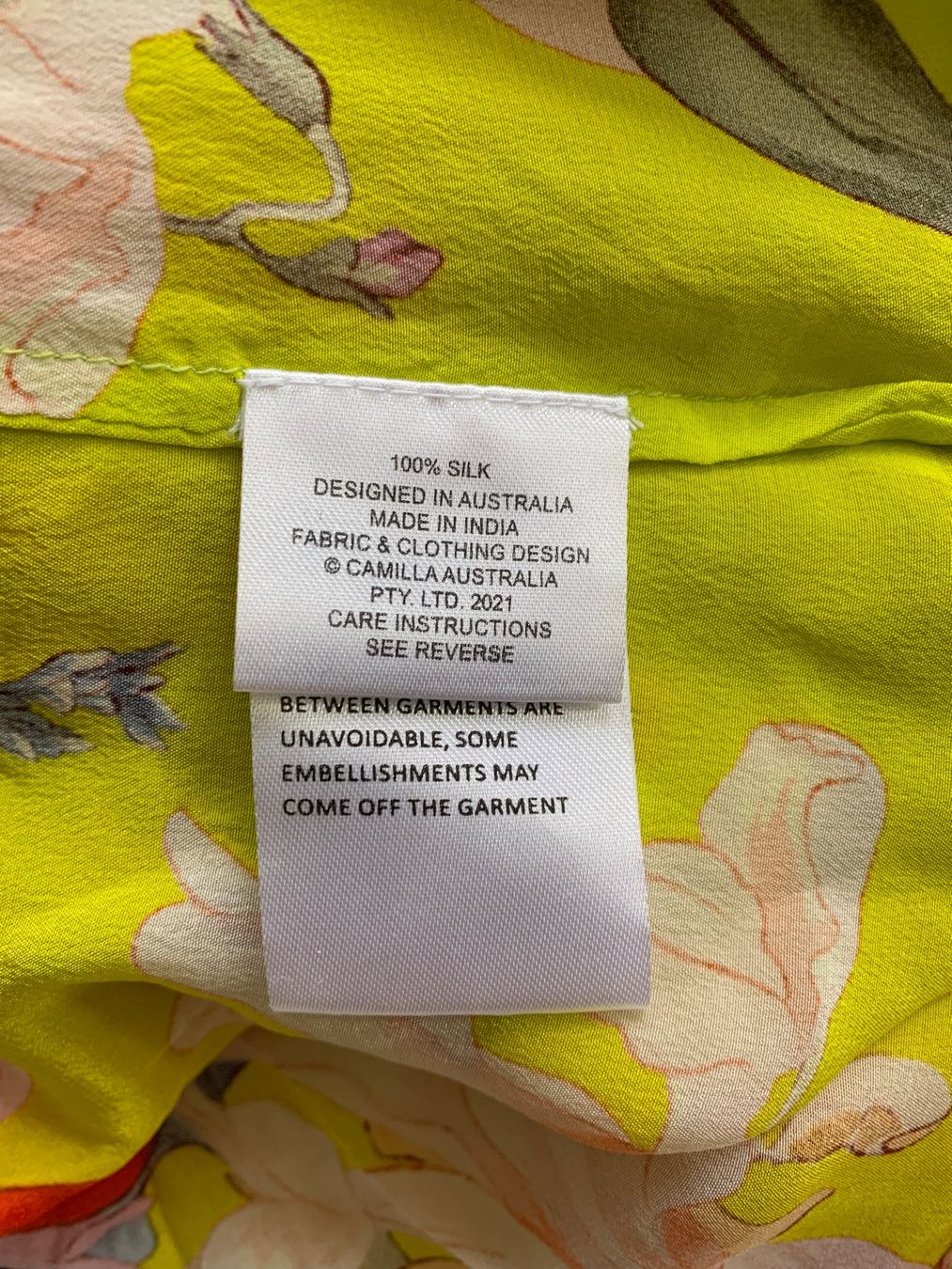 Kleider: Camilla Seide kleid XL – Gebraucht aus Küsnacht ZH von leo_booth 6