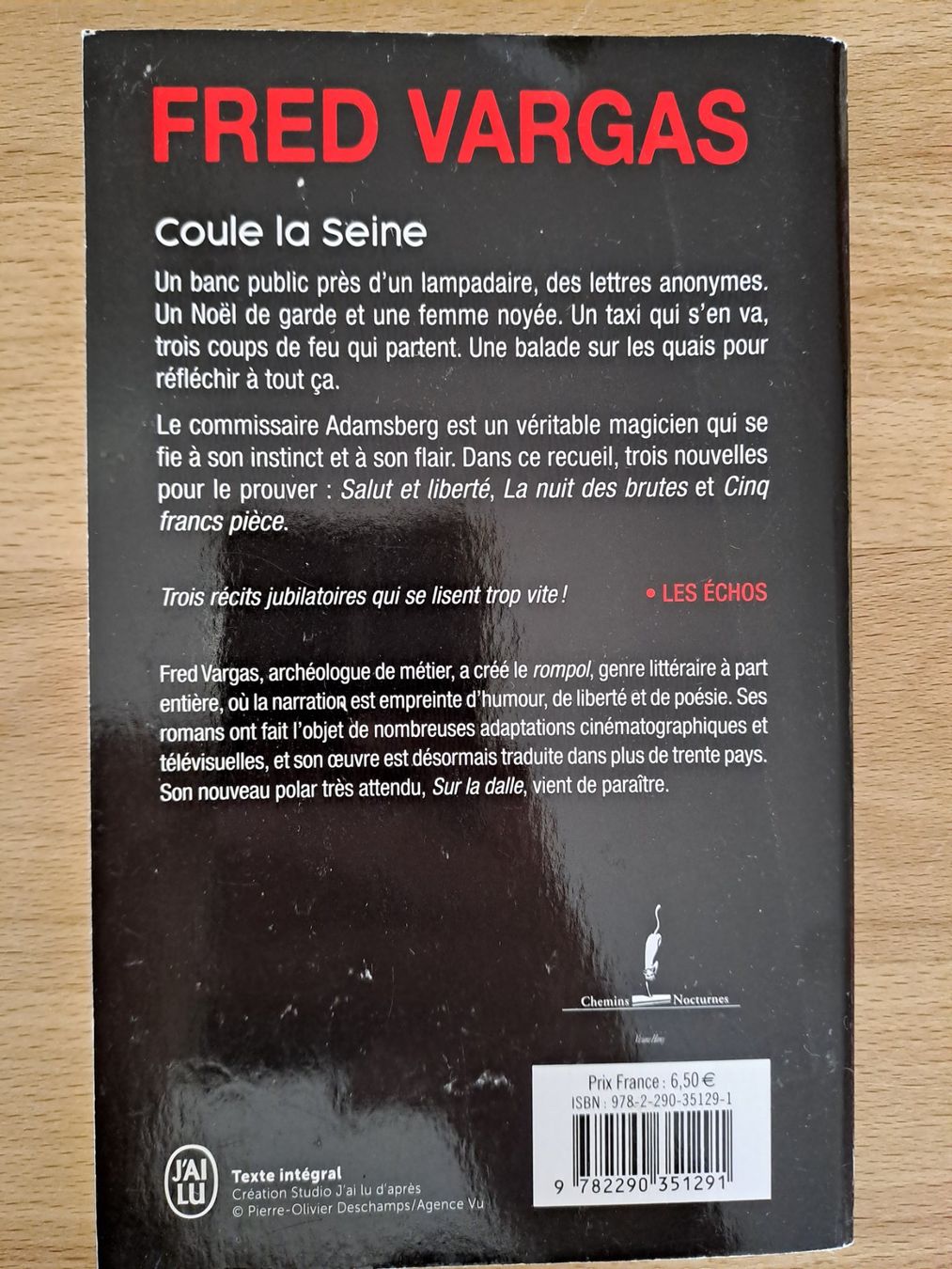 Libri: Coule la Seine - Fred Vargas – Usato da Wünnewil venduto da Bear78 1