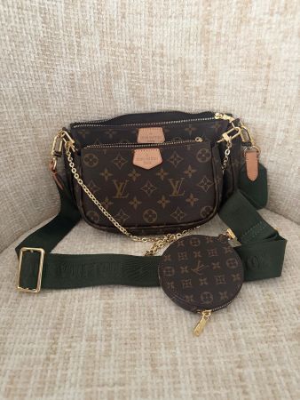 Tasche Louis Vuitton Multi Pochette Monogram neuwertig