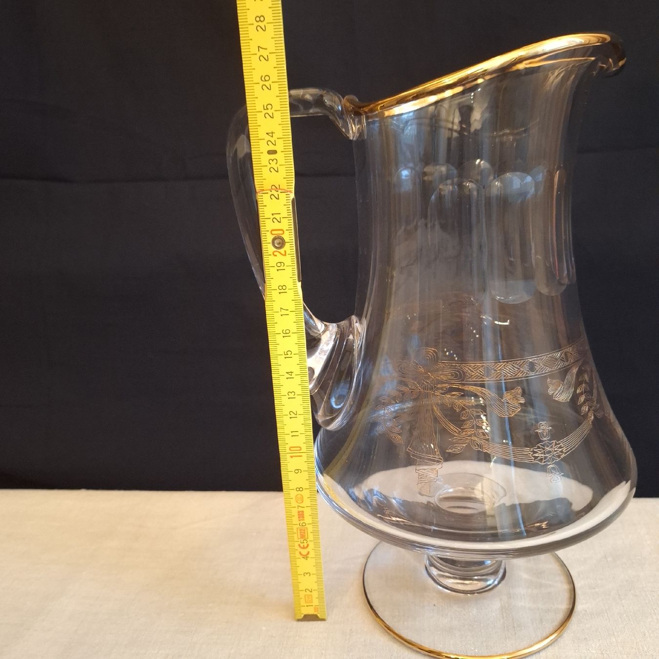 Caraffe: Versand möglich! Grosse, elegante Karaffe, Krug – Usato da Winterthur venduto da Goldpipau 7