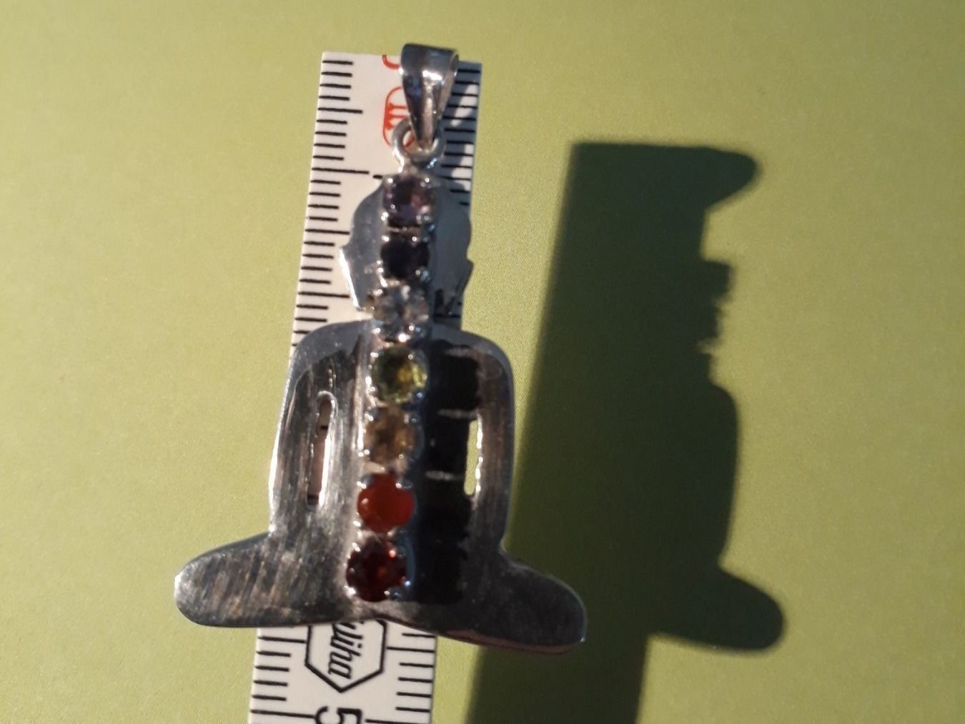 Ciondoli: Silber Buddha Chakra Anhänger – Nuovo (secondo la descrizione) da Zürich venduto da Gillheri 3