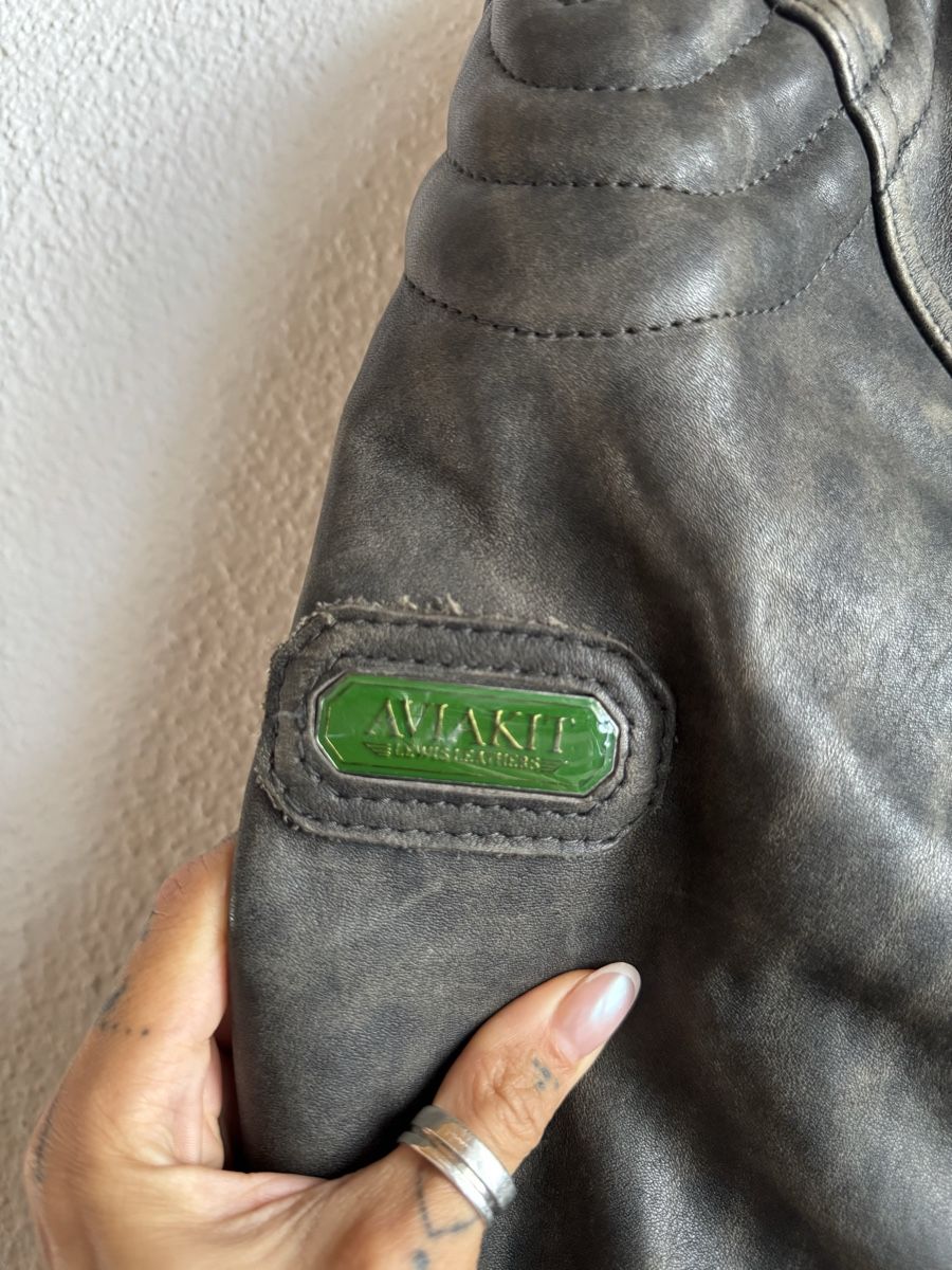Giacche: Lederjacke Aviakit Lewis Leathers Grösse L gebraucht – Nuovo (secondo la descrizione) da Schaffhausen venduto da Allisonkim 3