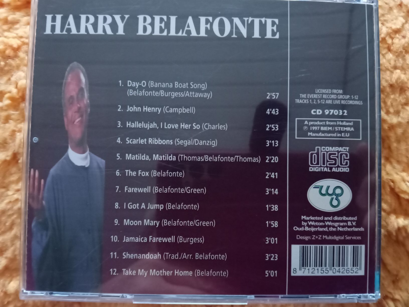 CD: CD Harry Belafonte – Usato da Witterswil venduto da hele04 1