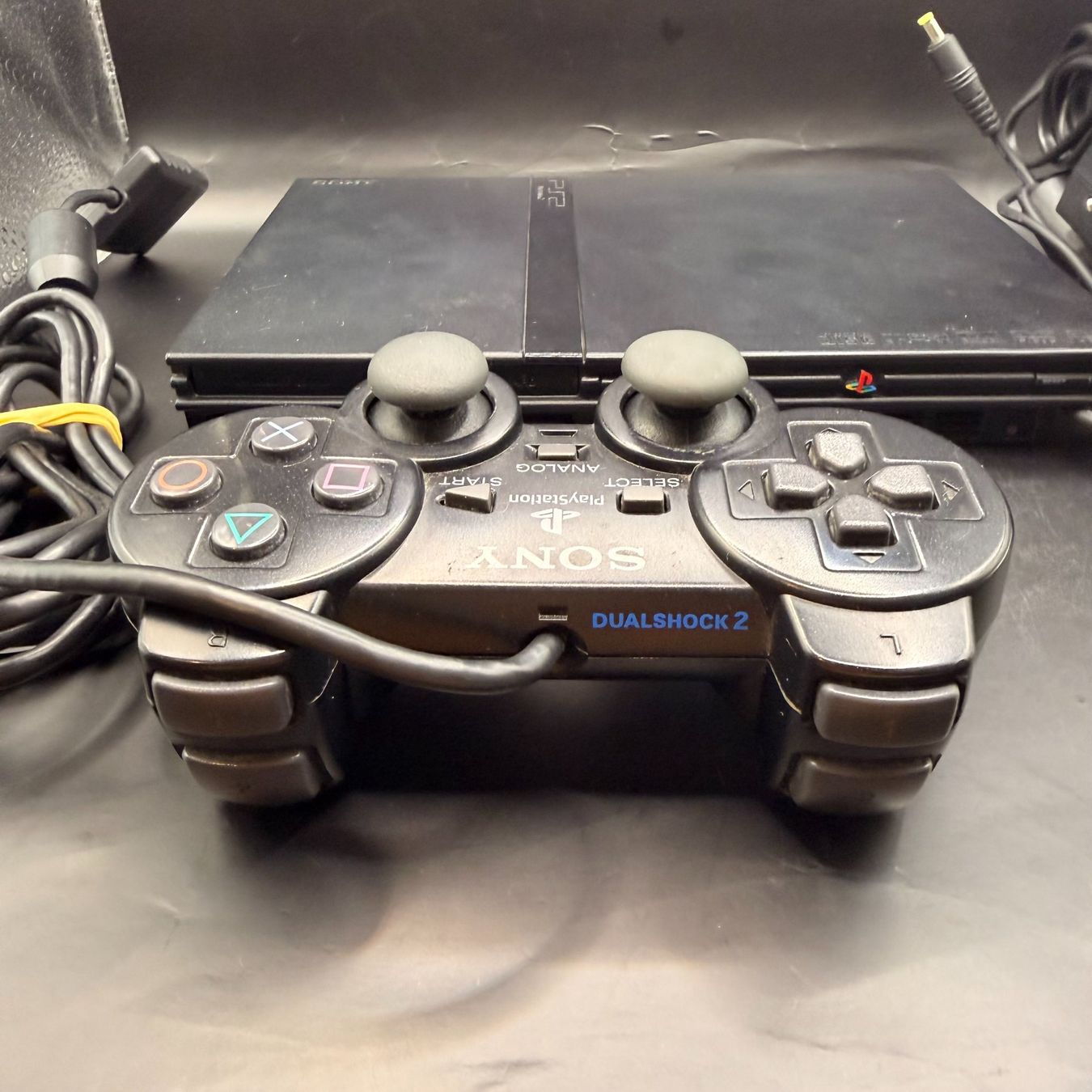Sony Konsolen: Sony PlayStation 2 PS2 Slim Schwarz SCPH-75004 – Gebraucht aus Düdingen von Nerdworld 4