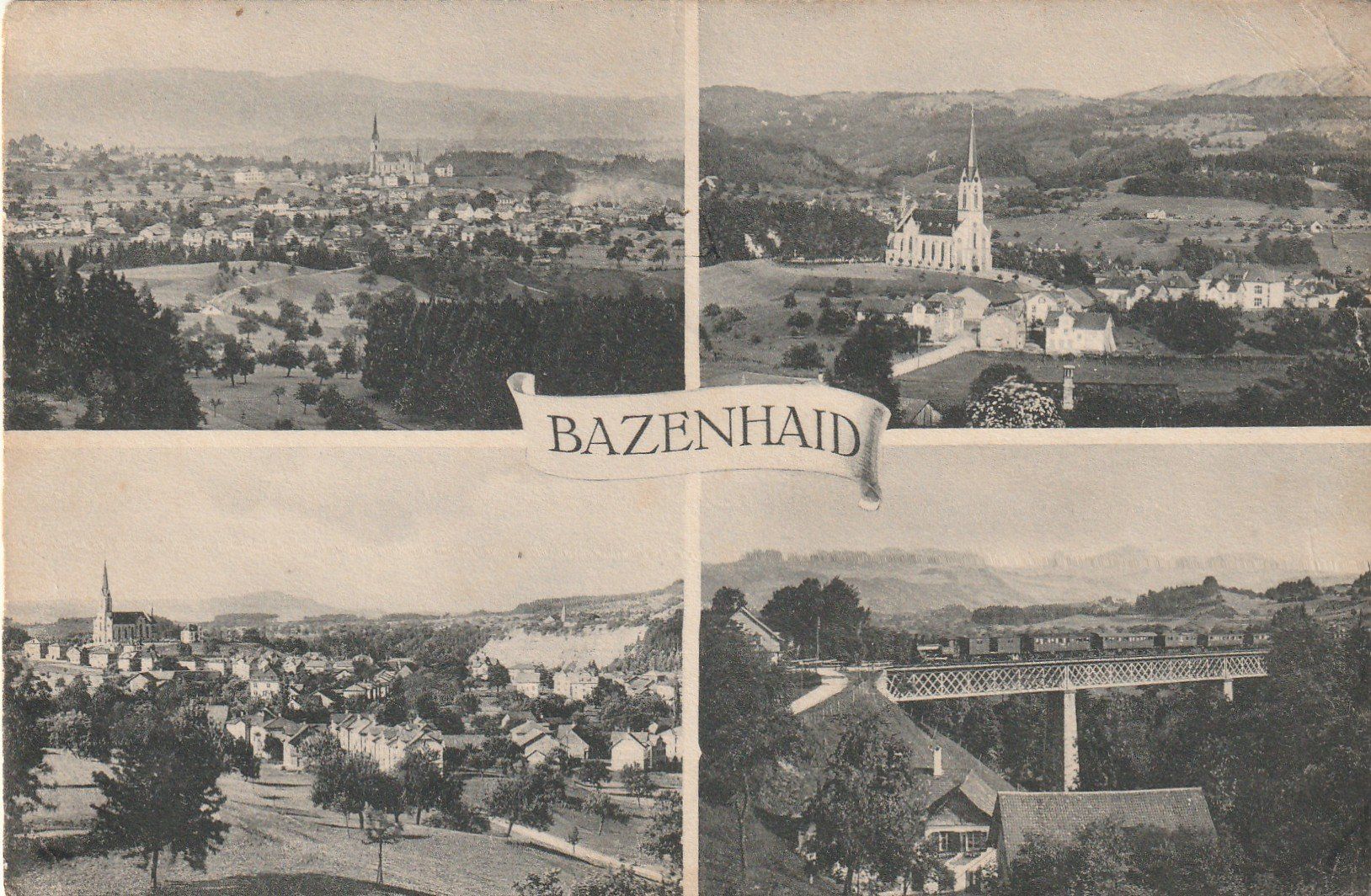 Cartes postales: Bazenheid 4-bildrig – D'occasion à Rorschacherberg par fratovi2