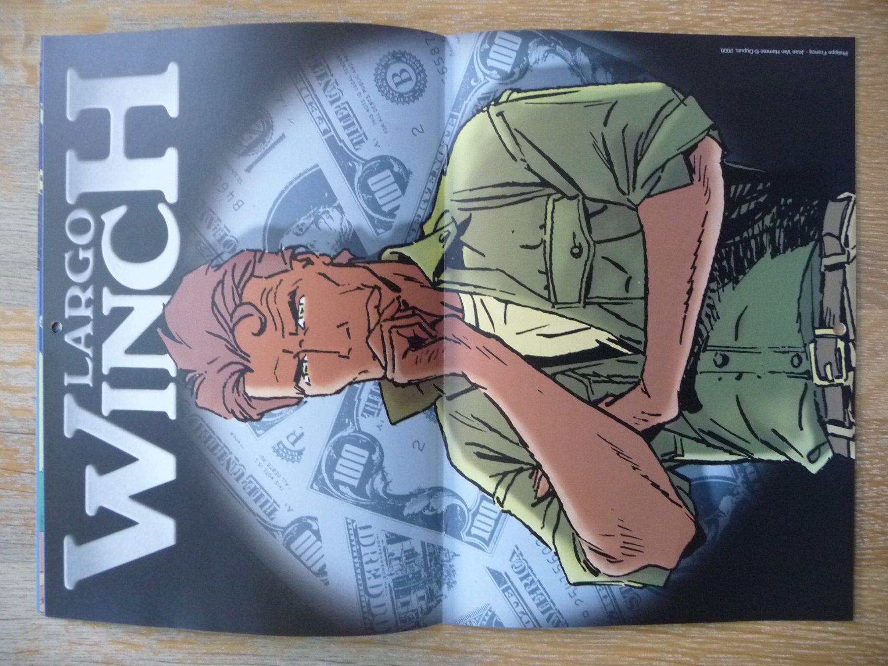 Fumetti: Largo Winch - Calendrier 2001 avec poster double page – Nuovo (secondo la descrizione) da Bussigny venduto da Zabeth1030 1